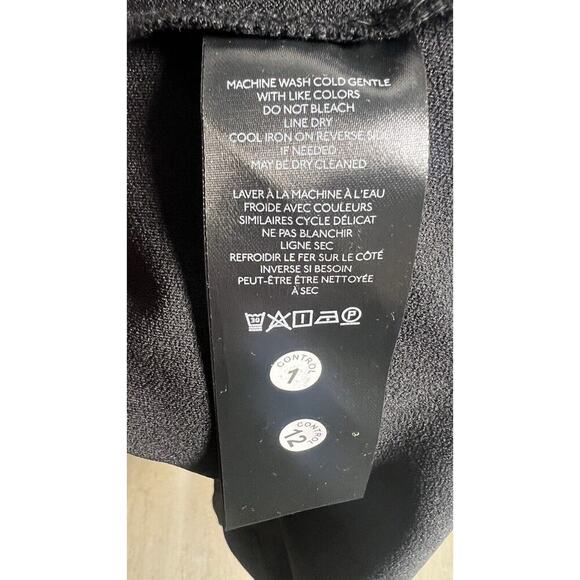 Anthropologie Cowl Neck Strappy Black Smocked Bodycon Event Party Dress Sz S NEW - Picture 12 of 14